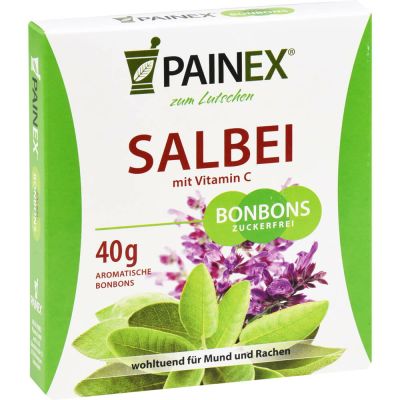 SALBEIBONBONS mit Vitamin C Painex