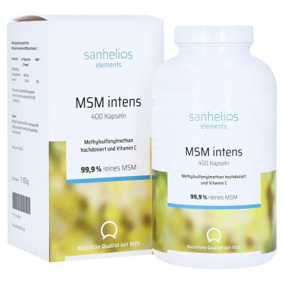 SANHELIOS MSM Kapseln intens 1600 mg