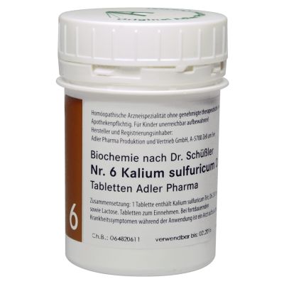 Schüßler Salz Nr. 6 Kalium Sulfuricum D6