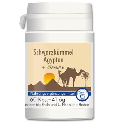 SCHWARZKÜMMELÖL Kapseln+Vitamin E