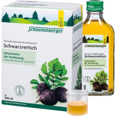 SCHWARZRETTICH Schoenenberger Heilpflanzensäfte