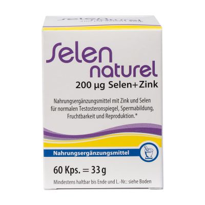 SELENNATUREL 200 myg+Zink Kapseln