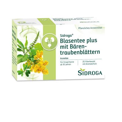 SIDROGA Blasentee plus mit Bärentraubenblättern