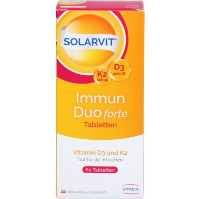 SOLARVIT D3K2 IMMUN DUO TBL 60 Stk.