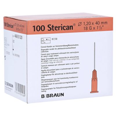 STERICAN Kanülen 18 Gx1 1/2 1,2x40 mm