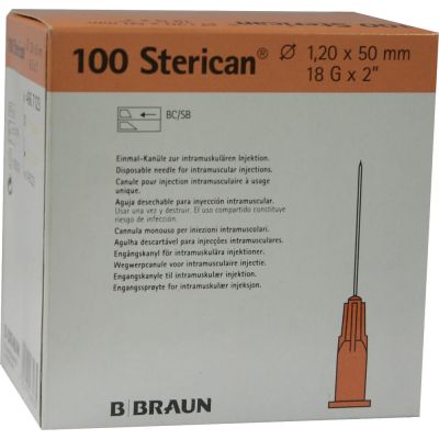 STERICAN Kanülen 18 Gx2 1,2x50 mm