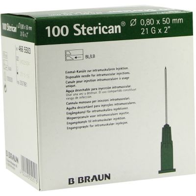 STERICAN Kanülen 21 Gx2 0,8x50 mm