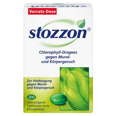 STOZZON Chlorophyll überzogene Tabletten