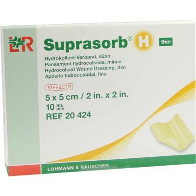 SUPRASORB H Hydrokoll.Verb.dünn 5x5 cm