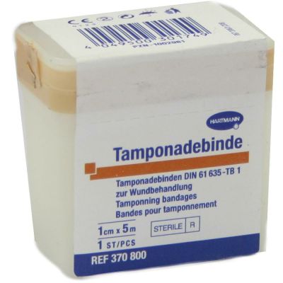 TAMPONADEBINDE 1 cmx5 m steril Hartmann