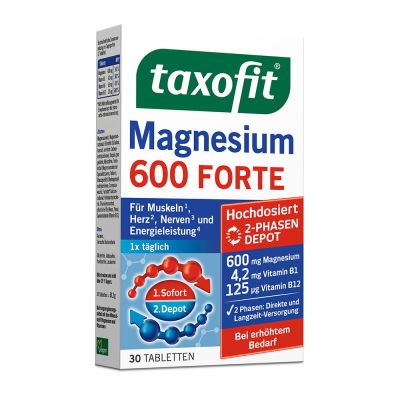 TAXOFIT Magnesium 600 FORTE Depot Tabletten