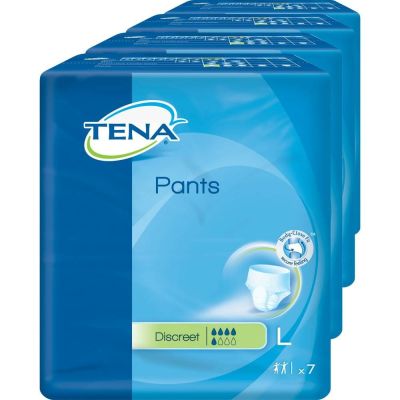 TENA PANTS Discreet L 95-125 cm Einweghose