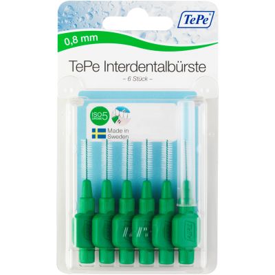 TEPE Interdentalbürste 0,8mm grün