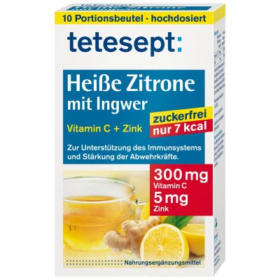 TETESEPT heisse Zitrone mit Ingwer zuckerfr.Pulver