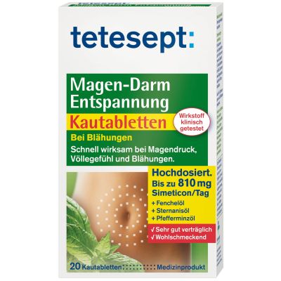 TETESEPT Magen-Darm Entspannung Kautabletten