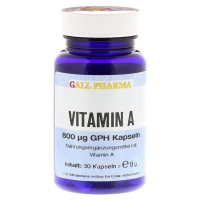 VITAMIN A 800 myg GPH Kapseln