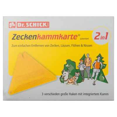 ZECKENKAMMKARTE