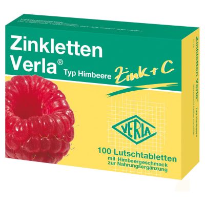 ZINKLETTEN Verla Himbeere Lutschtabletten