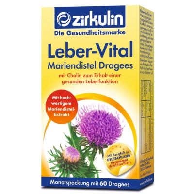 ZIRKULIN Leber-Vital Mariendistel Dragees