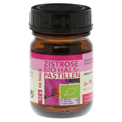 ZISTROSE BIO Halspastillen