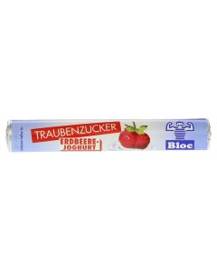BLOC Traubenzucker Erdbeere-Joghurt Rolle