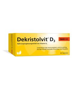 DEKRISTOLVIT D3 5.600 I.E. Tabletten-60 St