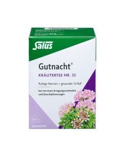 GUTNACHT Kräutertee Nr.33 Salus Filterbeutel-15 St